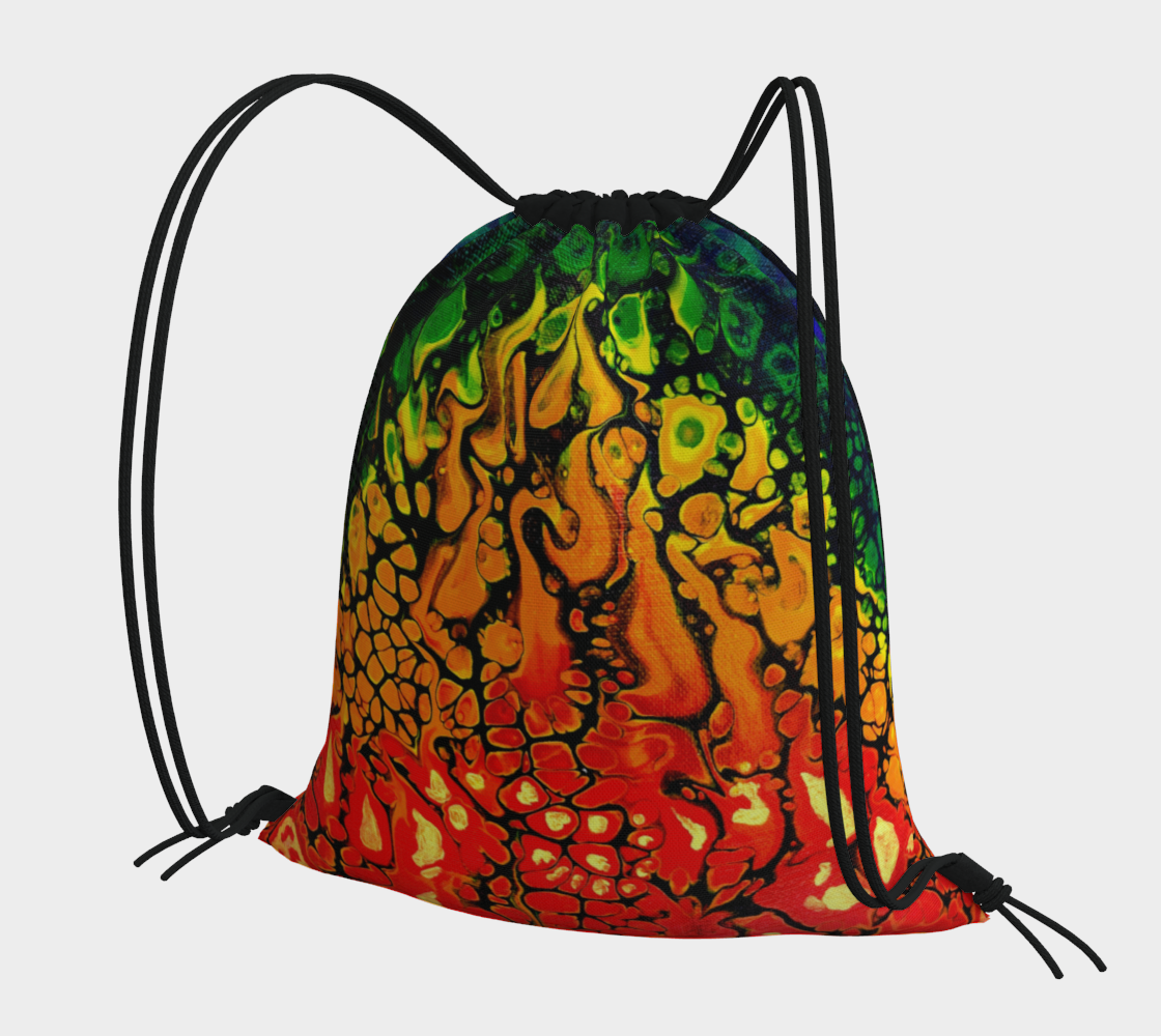 Fire - Drawstring Bag