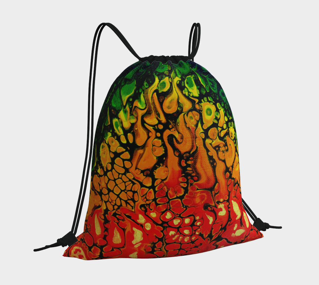 Fire - Drawstring Bag