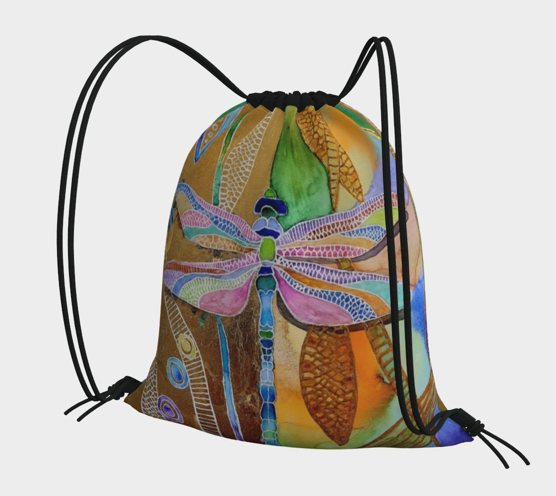 Dragonfly - Drawstring Bag
