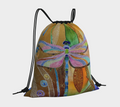 Dragonfly - Drawstring Bag