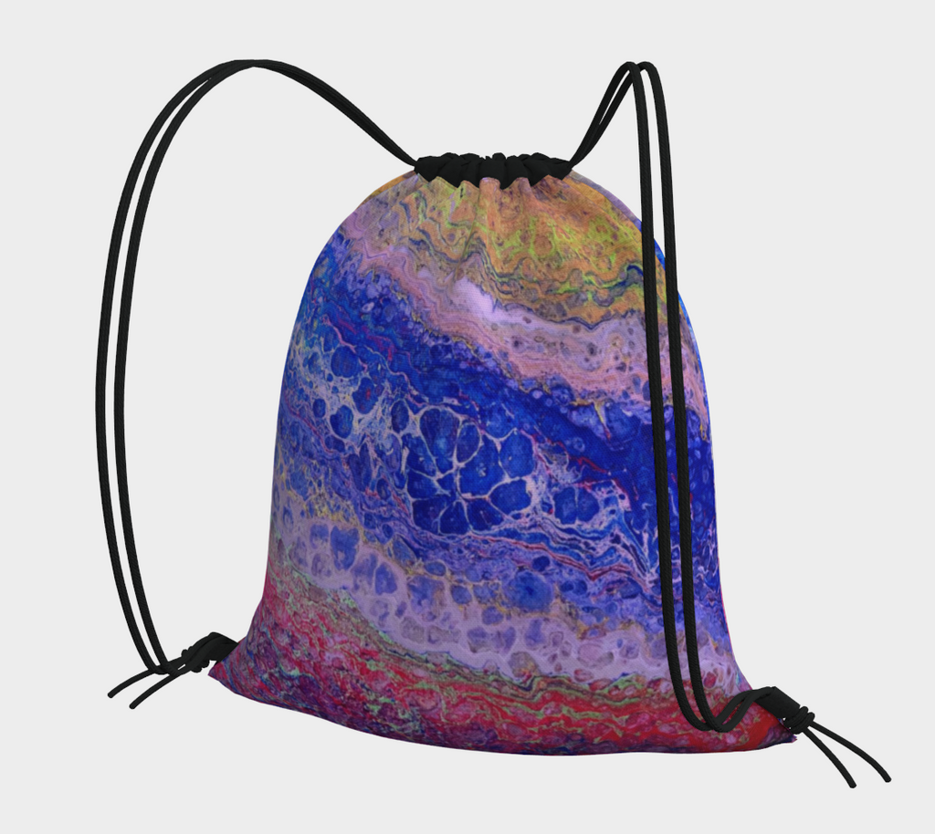 Tie Dye Delight - Drawstring Bag