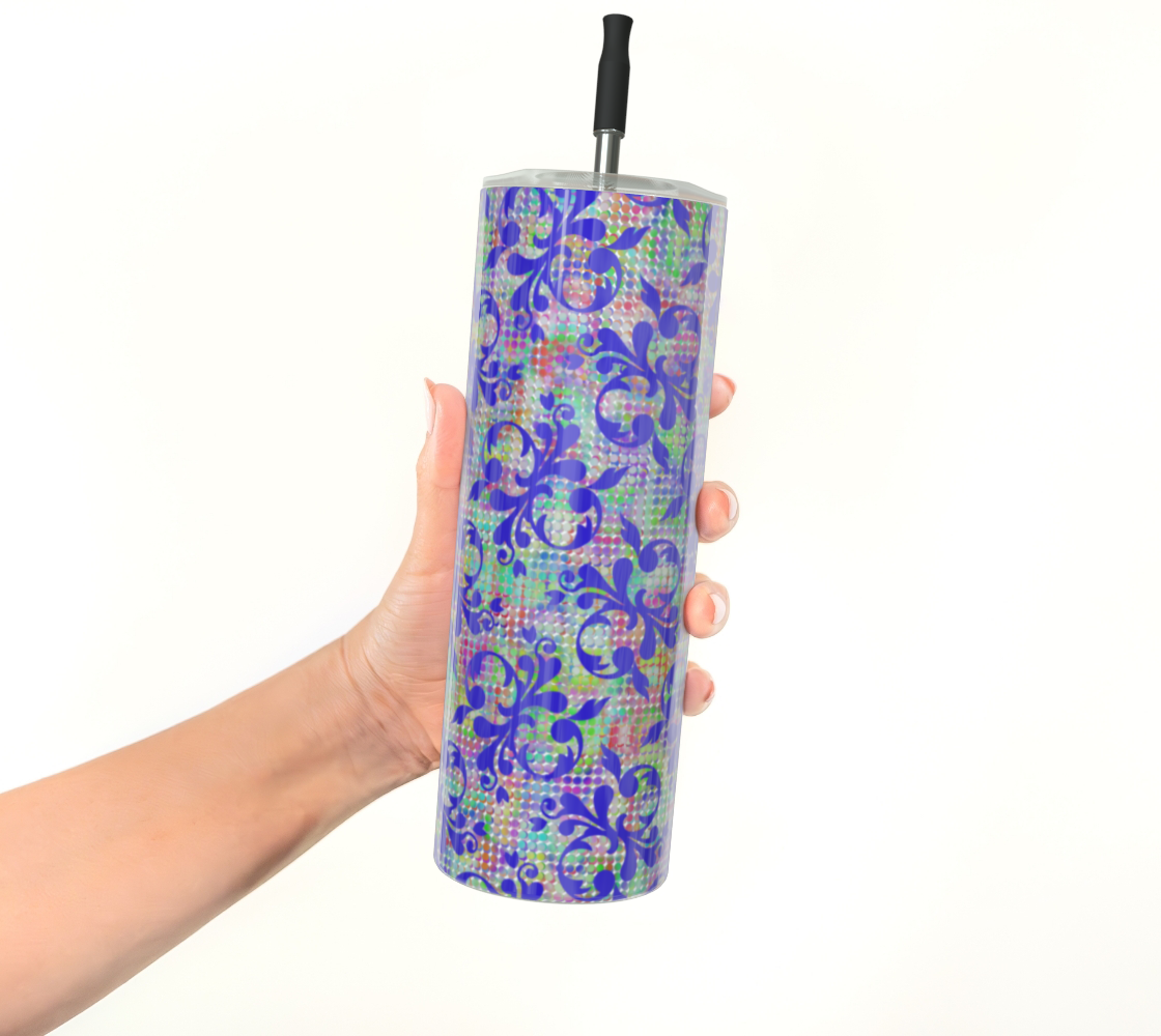 Fancy Filigree - Stainless Steel Tumbler