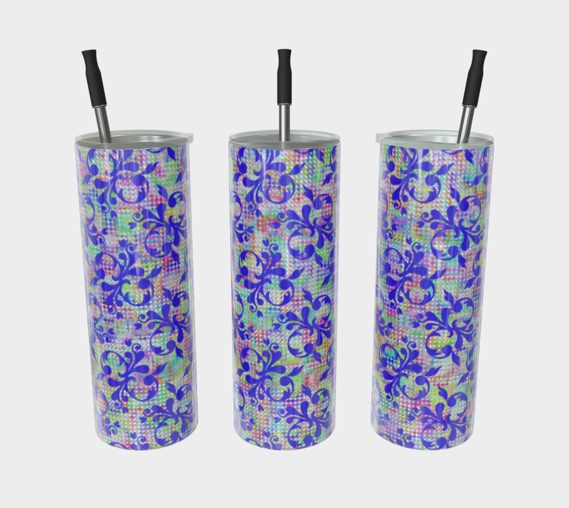 Fancy Filigree - Stainless Steel Tumbler